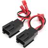 C-FUNN Compatibile con Peugeot 206 & Citroen Adattatore per Altoparlanti Cavo Loom Connettori Pc2-821 Coppia