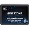 Gigastone SSD 512GB NAS SSD Disco 24/7 Alta Resistenza TLC business RAID Sync Cloud Dati Backup Network Attached Storage Cache SATA III 2,5 Pollici Unit? a stato solido interno