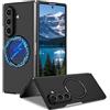 Ysnzaq Cover Magnetica per Samsung Galaxy Z Fold 7 8.2 Compatibile con MagSafe, Protezione Antiurto Di Livello Militare Hard PC Anti-Graffio Custodia per Samsung Z Fold7. MY Black