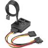 Xdingjiala Hub USB interno 5 porte USB 2.0 a 3.2 Gen1 adattatore 9 pin a USB-C