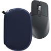 kwmobile Custodia Mouse Wireless Compatibile con Logitech MX Master 3 / Master 3S / Master 2S - Custodia Neoprene Mouse - Astuccio Porta Mouse PC Gaming blu scuro