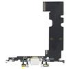 OnlyTech - Presa di ricarica Dock connettore con antenna flex, microfono e connettore di ricarica compatible con iPhone 8 PLUS bianco