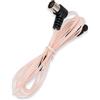 Vecys Radio FM Antenna VHF Rosa tipo T Antenna Interna Dipolo Sbilanciato Autoradio FM Collegamento Presa TV Compatibile con Ricevitore Stereo Amplificatore Domestico Autoradio