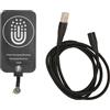 Ejoyous Ricevitore di Ricarica Wireless USB Tipo C, Adattatore Qi a Induzione Magnetica per Smartphone con Interfaccia Tipo C