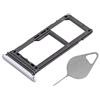 OnlyTech - Cassetto porta SIM e scheda Micro SD per Samsung Galaxy S8, colore: Argento/Argento