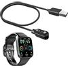 MBROS Compatible Pour MOLOCY Smartwatch 1.69" Q23, Cavo USB Compatible Pour MOLOCY Smartwatch 1.69" Q23 (Nero)