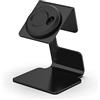 KUTEWEU Supporto per Garmin Vivoactiv 5/Garmin Venu 3S, Supporto Orologio in Metallo Stazioni di Ricarica Dock Notturno Stand Dock Gestione Cavi per Garmin Epix Pro/Garmin Venu 3/instinct 2X (Noir)