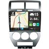 Generic JOYX Android 15 IPS Autoradio Per Jeep Compass 1 MK (2006-2010) - [2G+32G] - Senza fili CarPlay + Android Auto - GRATUITI Camera - DAB Volante 4G BT5.0 WiFi Fast-Boot DSP EQ USB - 10.1 Pollici 2 Din