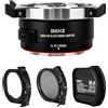 MEKE Meike MK-PLTZ-C Adattatore per montaggio a fuoco manuale con filtri ND e UV variabili per obiettivi cinematografici ARRI con attacco PL e fotocamere con attacco Z di Nikon