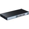 SODOLA Switch PoE+ a 24 porte 2,5 Gbit - Gestito intelligente con 2 x 10 G SFP+, 500 W di potenza totale e montaggio su rack 1U, IEEE 802.3af/at/bt 90 W supportato, LACP/QoS/VLAN/IGMP2.5Gb Easy Web