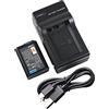 DSTE NP-FW50 - Batteria e caricabatterie per Sony A7, A6000, NEX Series, RX10 IV