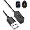 Bicmice 1M Cavo di Ricarica Compatibile con Xplora X5/Xplora X5 Play/Xplora X4 Kids Smartwatch Charger, Cavo Magnetico per Stazione di Ricarica USB per Xplora Kids Watch