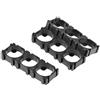 DollaTek 10Pcs 1x3 Supporto distanziatore per radiatore a Conchiglia per Batteria 18650