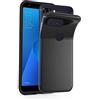 generale Compatibile con ASUS ZENFONE MAX PLUS M1 (ZB570TL) X018D X018DC ZB570TL-4A018WW Custodia COVER case soft matte GEL SILICONE protezione flessibile MORBIDA TPU nero