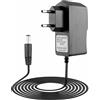 TECHZOCO Alimentatore 3 V 0,6 A, adattatore di alimentazione, alimentatore 3 V 0,6 A, alimentatore da parete 3 V 0,6 A, caricatore 3 V, 0,6 A, adattatore di alimentazione, connettore DC 5,5 x 2,1 mm