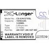 TCTK TECHTEK Batteria 1050mAh compatibile con [Emporia] Simplicity, V27 sostituisce AK-V27, AK-V27-BC FBA