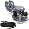 Putikeeg Tasto morse CW,chiave telegrafica,trasmettitore codice morse,chiave in codice morse,ricetrasmittente per radioamatori,Pulsante Morse,keyers CW (Grey)