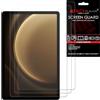TECHGEAR Confezione da 3 pellicole protettive per lo schermo per Galaxy Tab S9 FE Plus da 12,4 (SM-X610 / SM-X616), ultra trasparenti, progettate per Samsung Galaxy Tab S9 FE+ 2023