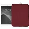kwmobile Cover Tablet Compatibile con 12,4-12,9 Tablet - Custodia eReader Universale - Copertina Protettiva in Neoprene Mora