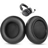 TaiZiChangQin MMX150 - Cuscinetti auricolari di ricambio compatibili con cuffie wireless Beyerdynamic MMX200 MMX100 MMX150 (non compatibili con MMX300) - Cuscinetti auricolari in pelle proteica