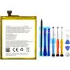 Vvuilsty LPN385375 - Batteria di ricambio per Crosscall Core X4,0 Cycle, compatibile con Crosscall Core X4, con kit di attrezzi di riparazione