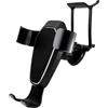 MICMXMO Supporto per cellulare Audi A5 8T 2008-2016, per Audi A4 B8 2007-2015, per Audi Q5 SQ5 8R 2008-2016 Auto Lock Stabile No Jitter Easy Mount in lega di alluminio supporto per cellulare accessori