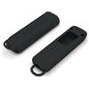 Radiacode Custodia protettiva in silicone Shockproof Soft Skin Cover with Carabiner Compatible with Radiacode 102, 103 Radiation Detector (Many Colors) (Black)