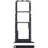 Generico Carrello Vassoio alloggio tray Compatibile con Samsung Galaxy A05S SM-A057F A057 porta scheda Sim1+ SIM 2 + SLOT SLITTA vano Alloggio Memoria Micro Sd CARD (Nero)