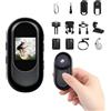 TKMARS Action Cam 1080p,Portatile Bodycam,Telecamera Moto,120° Grandangol Telecamera Esterno,Accessori Multifunzione, Microfono Integrato Camera per Moto Bici Subacquea e Animali Domestici,Nero