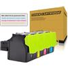 Amla 1 Giallo 702H Toner Compatibile con Lexmark 702HY 702H Giallo per Lexmark 70C2HY0 per Lexmark CS310n Lexmark CS310dn Lexmark CS410n CS410dn CS410nw CS410dtnw CS410dtn CS510de CS510dte (1× Giallo)