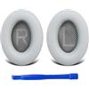 ALICEEDG Cuscinetti auricolari per Bose QuietComfort 35 ii, cuscinetti auricolari di ricambio per QC35, auricolari Bose per QC35, cuscinetti auricolari di ricambio con morbida pelle proteica e memory foam