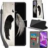 Haninsuze Cover per Nokia G42 5G Custodia Cover Pelle Libro Portafoglio con Porta Carte Magnetica Protezione Antiurto Cuoio Flip Case Custodia Cover per Nokia G42 5G, ala