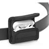 GEEKRIA Custodia Geekria per AirPods Pro 3/2/1 e 5/4/3/2 | Morbida fodera in peluche antigraffio, chiusura a strappo, compatta 7,2 x 5,6 x 2,0 cm, non rigida