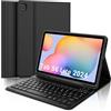 JADEMALL Tastiera per Samsung Galaxy Tab S6 Lite 10.4 2024/2022 - Italiana QWERTY Tastiera Bluetooth con Portapenne per Samsung Tab S6 Lite 10.4 2024/2022, Noir