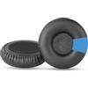 TaiZiChangQin Cuscinetti auricolari di ricambio compatibili con cuffie JVC HA-S360 HA-S400 HA-S400B HA-S500 HA-SR500 HA-NC120 in pelle proteica