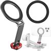 Honbobo Supporto per telefono accessori per DJI RS 4 Mini, supporto magnetico pieghevole per telefono con attacco a vite da 1/4 per iPhone/Android/Samsung Phone (scarpa fredda)