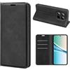 Fertuo Cover a Libro per Xiaomi Redmi Note 15 5G / 4G / POCO M8, Nero | Antiurto Portafoglio in Pelle, Custodia con Porta Carte, Chiusura Magnetica, Supporto, Case Interno Silicone, Sottile Leggero