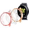 OcioDual Confezione Da 3 Custodie Protettive In TPU Compatibili Con Smartwatch Galaxy Watch Active 2, Rosa/Oro Rosa/Trasparente, 44 mm