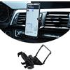 DIYUCAR Supporto per cellulare da auto, per BMW 1, 2, 3, 4, F20, F21, F22, F30, F31, F32, F33, F36, 2013-2019, colore: nero