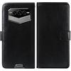 AQGGIIXY Custodia per Doogee V Max Plus (6.58), Custodia a Portafoglio in Pelle pu con Morbida Cover Posteriore in TPU,Custodia Protettiva Antigraffio e Anticollisione Protezione Totale del Corpo - Black