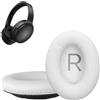 kwmobile 2x Cuscinetto Cuffie Compatibile con Bose QuietComfort 45 / QC45 / SC Pad - Cuscinetti Ricambio Cuffie Over Ear Simil Pelle - bianco