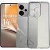 KEJI Cover Custodia in TPU Morbido Trasparente in Silicone Flessibile Compatibile PER REALME 14T 5G/REALME 14 5G
