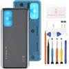 SRJTEK per Xiaomi Mi 10T 5G/Mi 10T Pro 5G M2007J3SY,M2007J3SG Coperchio posteriore della Batteria Sostituzione del vetro posteriore Kit di riparazione Cassa posteriore Originale (Grigio)