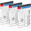 Wicked Chili 3 batterie compatibili con AVM Fritz!Fon X6 / Fritzfon