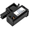 TECHTEK Batteria 1750mAh compatibile con [FANUC] A02B-0309-K102, per [GE] Fanuc 30i, Fanuc 31i, 32i, 35i-B sostituisce A98L-0031-0026 FBA