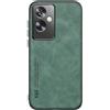 Kepuch Silklike Cover per Oppo A2 / Oppo A79 5G - Custodia Case Piastra Metallica Incorporata - Verde