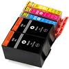 ESMONLINE 5 cartucce XL compatibili (4 colori) in sostituzione di HP 920 a HP OfficeJet 6000 6500A Plus 7000 Wide Format 7500A Wide Format