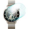 GIOPUEY Pellicola Protettiva per Xiaomi Watch S4 41mm, [6 Pezzi] Flessibile TPU Schermo Protezione Pellicola [Extra-Sottile] [Anti-graffio] - Trasparente
