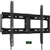 HOME VISION Supporto a parete per TV fisso e resistente per la maggior parte dei televisori piatti da 32"-75", VESA massimo 600X400 mm fino a 165 libbre Adatto a montanti in legno da 16/18/24 pollici