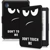 Yiernuo Custodia Compatibile con Kobo Clara Colour/Clara BW(2024)/Clara 2E(2022) &Tolino Shine Color/Shine 5(2024)/Shine 4(2022) eReader,Ultra Sottile Cover con Auto Sveglia/Sonno,Don't Touch